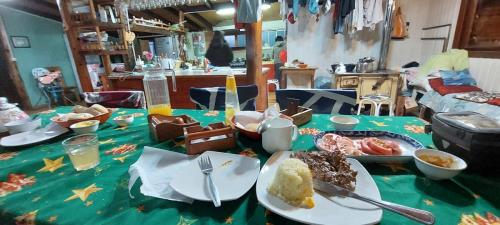 Dinner in Hospedaje, Puelo