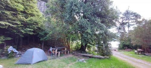 Campsite Rio Puelo / Lake Tagua Tagua