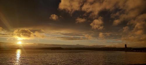 Finally in Puerto Montt the rain stopped and the sun came out 
