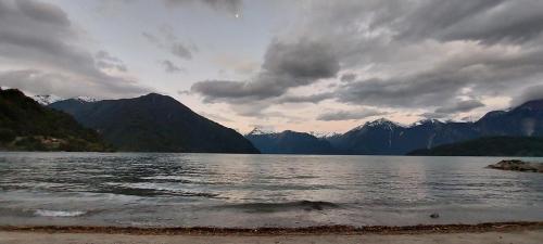 Sunset on Lago Yelcho