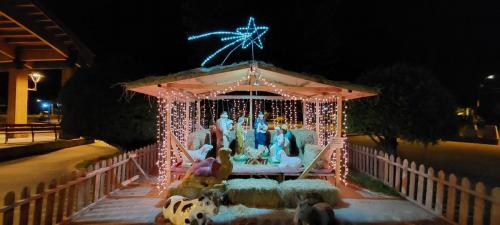 Christmas nativity scene