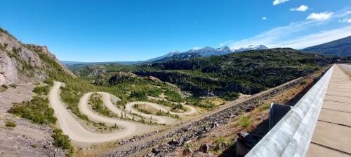 Road up to the Dam