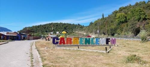 Last town before entering Chile