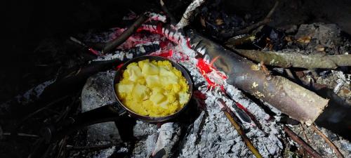 Heating up left overs