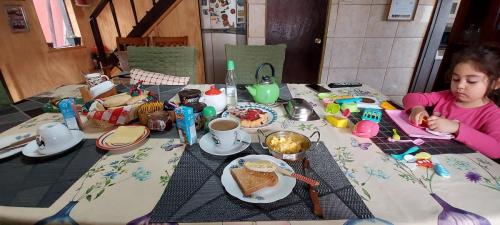 Nice Breakfast at Hostal Maria Elena