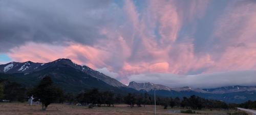 Sky on fire