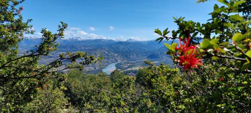 Astonishing view over the valley