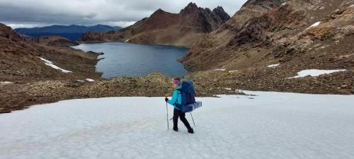 Walking on snow