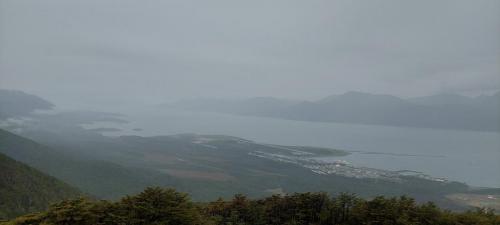 Seeing Puerto Williams from the wrong selected path