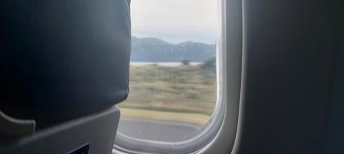 Flying out of Puerto Williams