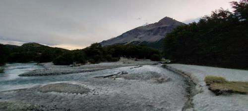 Cold river for the nightly bath