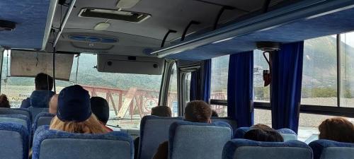 Bus to Lago Desierto