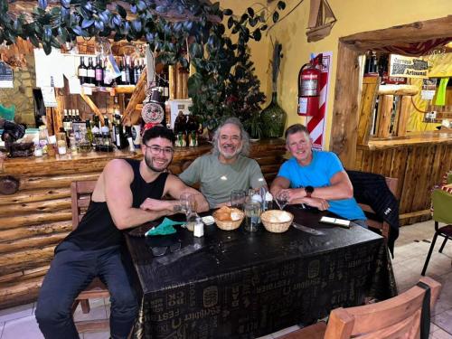 Dinner in Parilla Flamenco with Pepe and his son Eros 